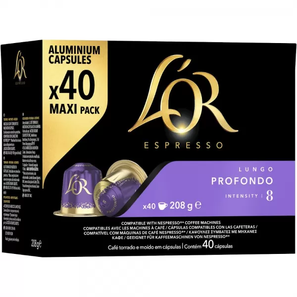 NESPRESSO PROFONDO KAPSLE 40 KS LOR