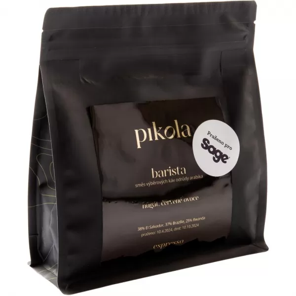 Espresso SAGE BES875BSS + 500 g Káva Pikola