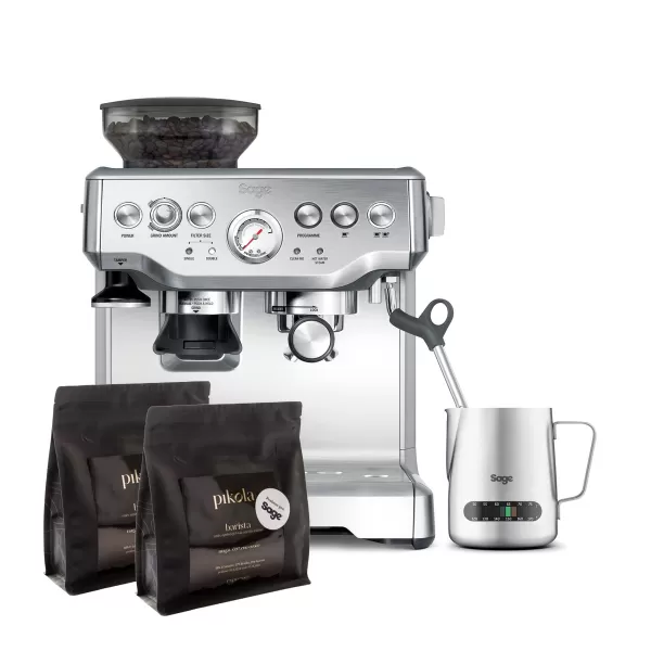 Espresso SAGE BES875BSS + 500 g Káva Pikola